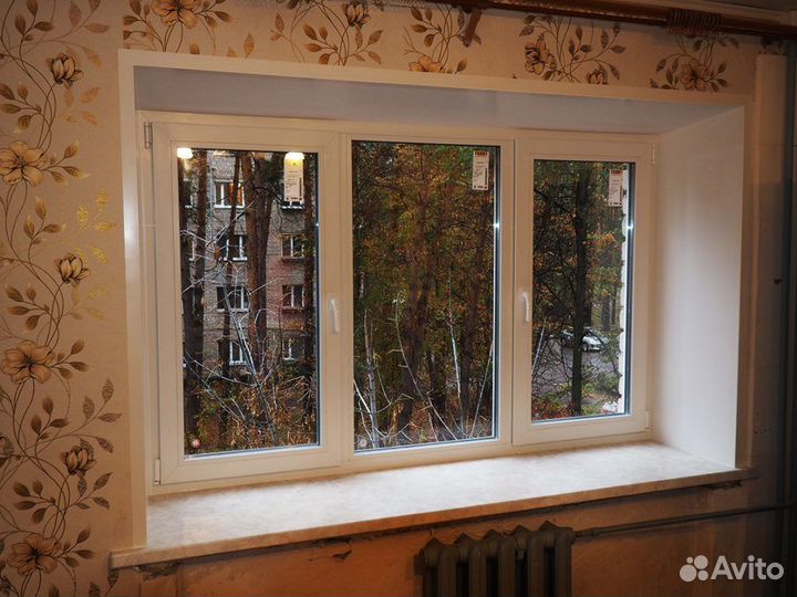 Окна пластиковые пвх новые