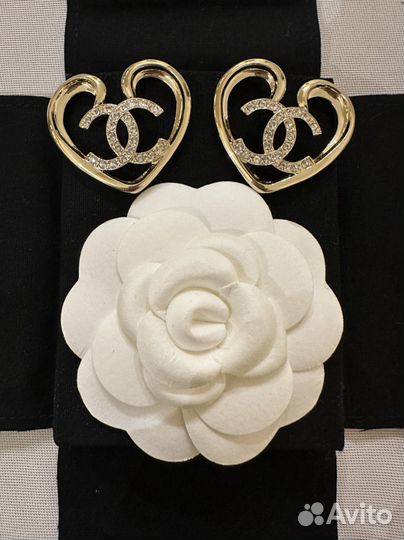 Chanel серьги оригинал