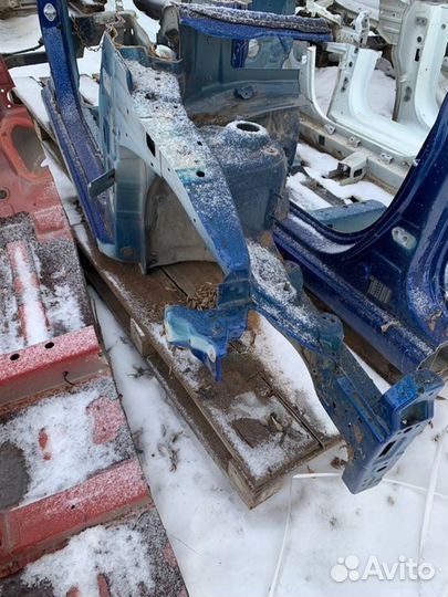 Лонжерон передний правый Hyundai Solaris RB G4fа