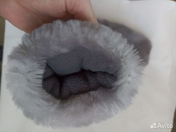 Варежки из мутона