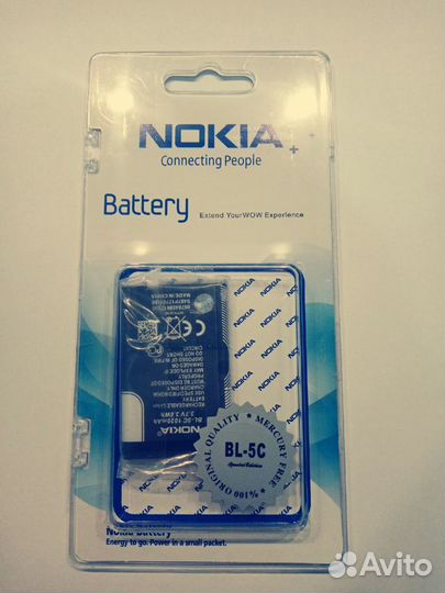 Аккумуляторы nokia в ассортименте/ Гарантия.