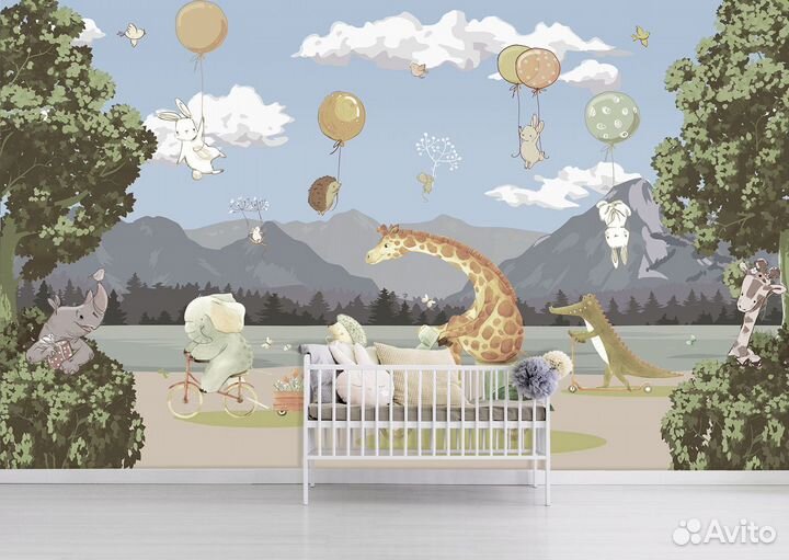 Бесшовные фотообои