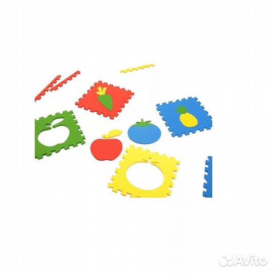 Коврик пазл для детей мягкий пол