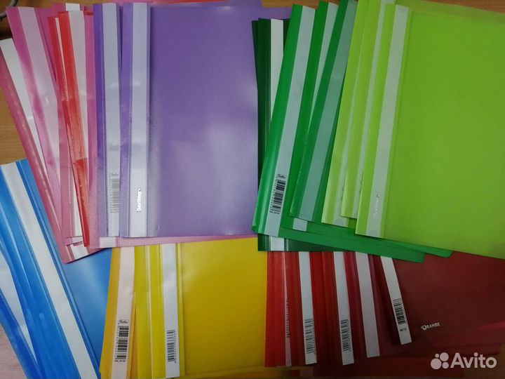 Папка скоросшиватель для документов пластиковая А4