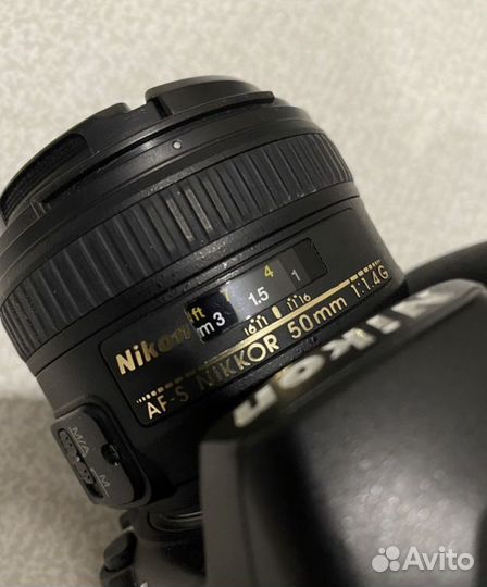 Объектив 50 mm f/1.4G Nikon AF-S Nikkor