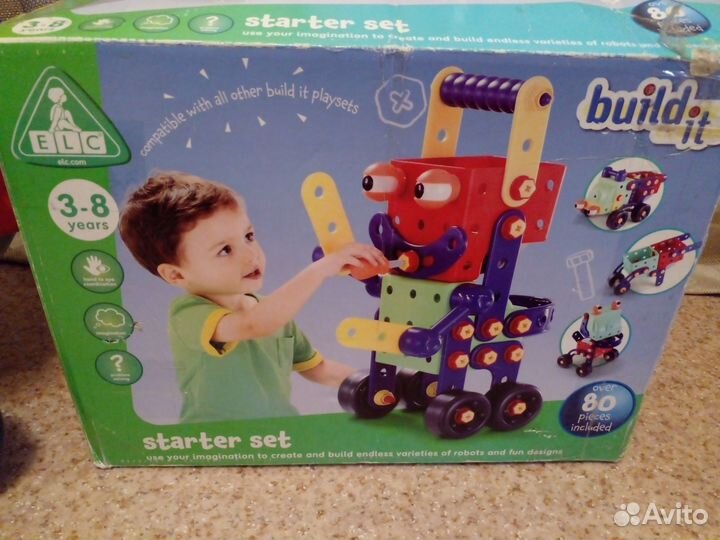Конструктор ELC 80 дет. Build it/Домзамокдворец