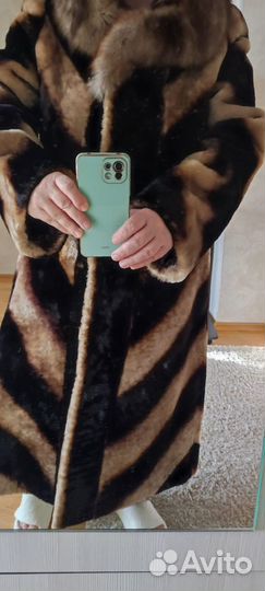 Шуба из натуральной овчины 50-54