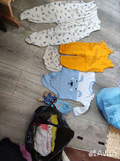 Детские вещи 2 пакета