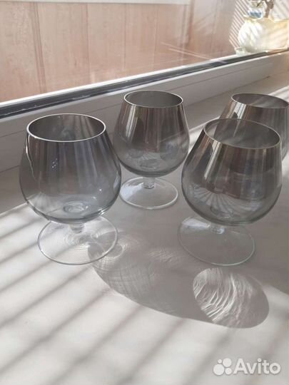 Фужеры бокалы богемия