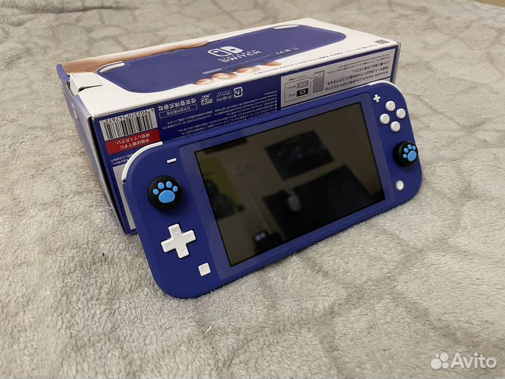 Nintendo switch lite прошитая новая 256sd