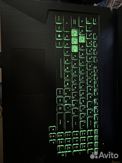 Игровой asus TUF gaming GTX1650/17,3/16RAM
