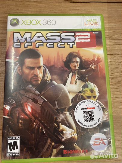Mass Effect 2 диск для Xbox 360 б/у