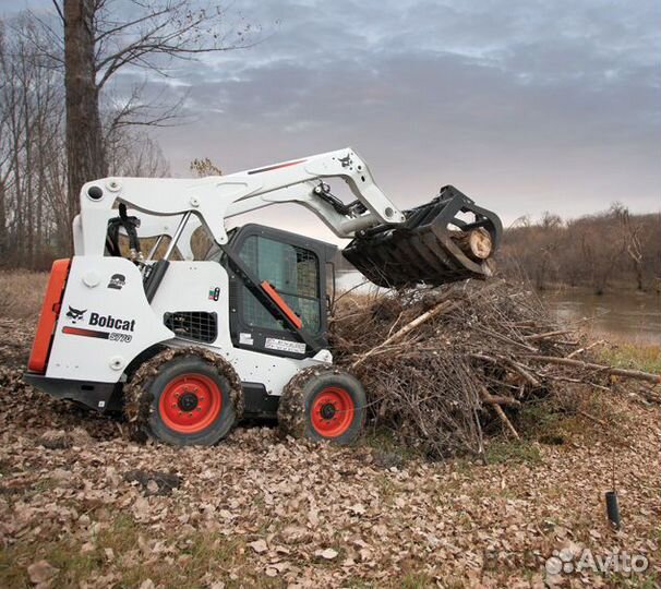 Аренда мини погрузчик услуги бобкет bobcat