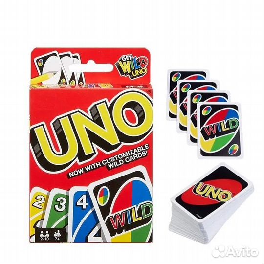 Uno wild настольная игра уно оптом и в розницу