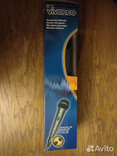 Микрофон vivanco DM20 Караоке 14509 новый