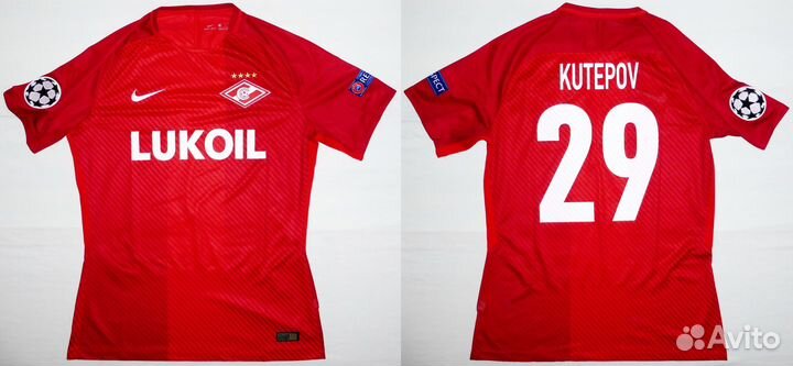 Игровая футболка Спартак Москва 2017-18