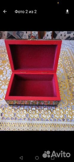 Шкатулка хохлома