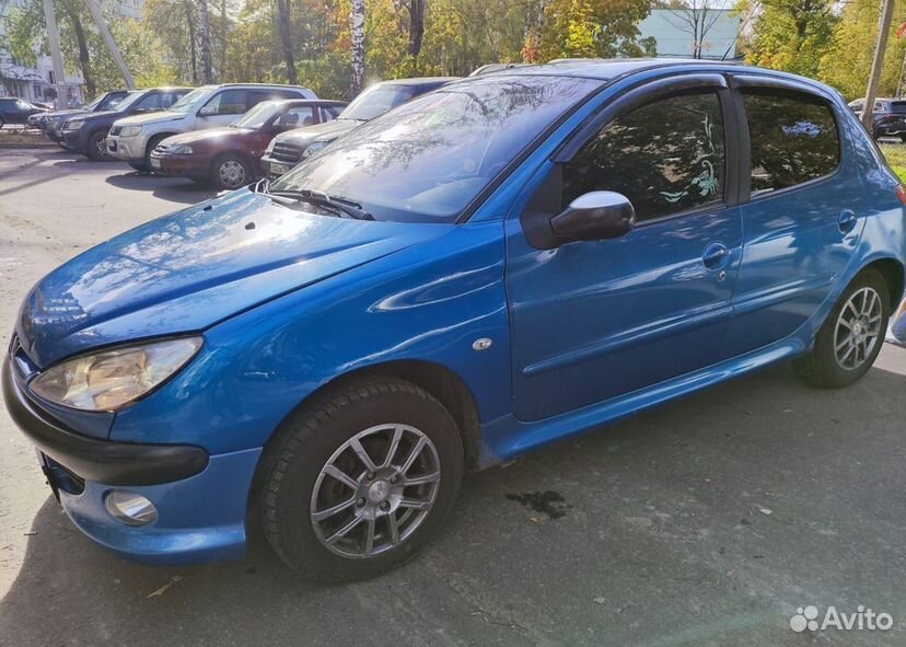 Peugeot 206 1.4 AT, 2007, 177 646 км