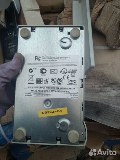 Сетевой коммутатор 3Com Dual Speed switch 8