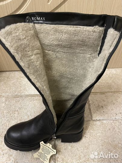 Сапоги женские натуральная кожа 38 размер