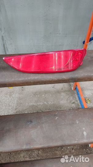 Катафот заднего бампера Hyundai Solaris х/б