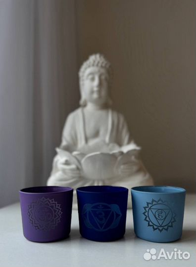 Стаканы с гравировкой чакры опт и розница