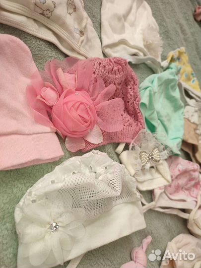 Шапки детские 16 шт