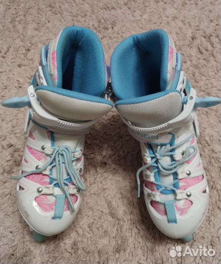 Роликовые коньки детские раздвижные