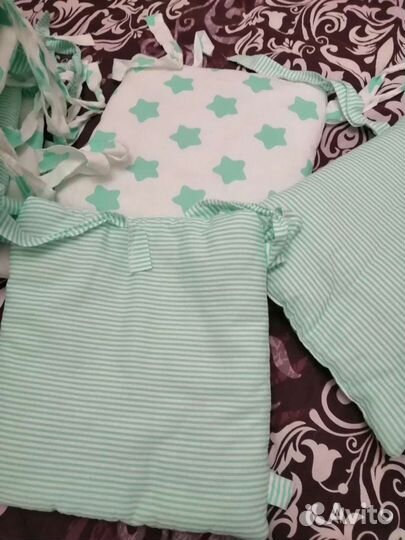 Бортики в детскую кроватку