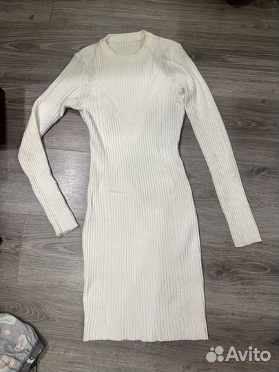 Платье теплое