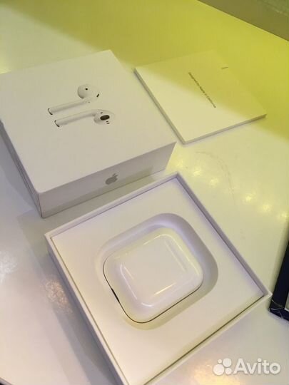 Беспроводные наушники apple airpods 2