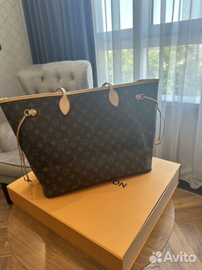 Сумка Louis Vuitton neverfull gm оригинал