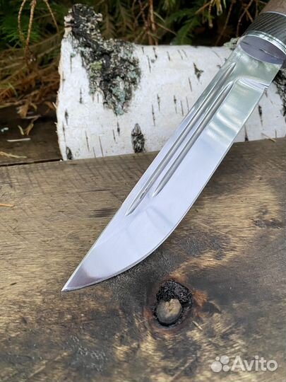 Нож пластунский казачий кованый х12 мф