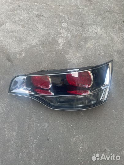 Задние фонари audi q7