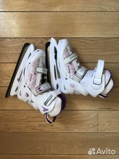 Коньки раздвижные детские alpha caprice