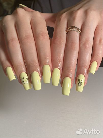 Маникюр с покрытием гель-лаком