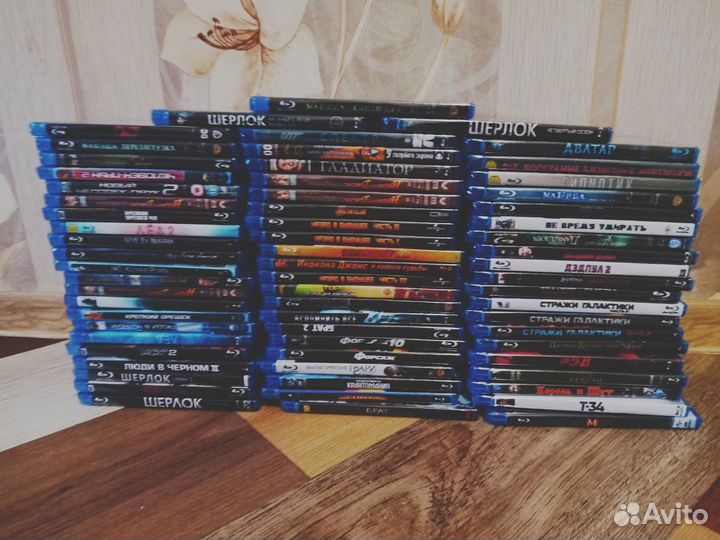 Blu-ray фильмы, мультфильмы в плёнке