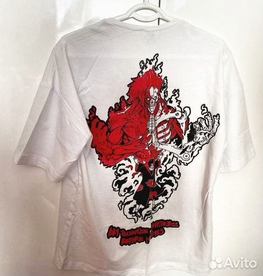 Футболка с принтом аниме
