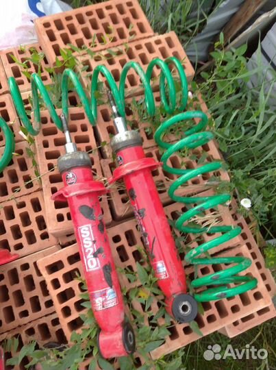 Стойки сс20 с пружинами под занижение -90