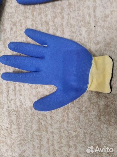 Перчатки рабочие прорезиненные