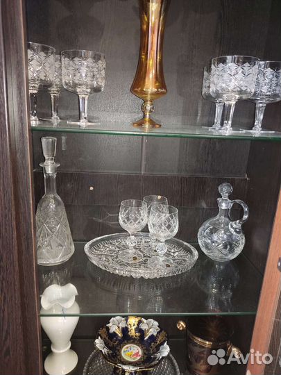 Фужеры хрустальные СССР