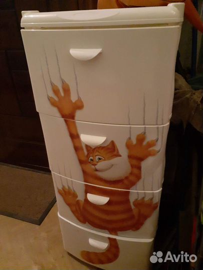 Комод пластиковый