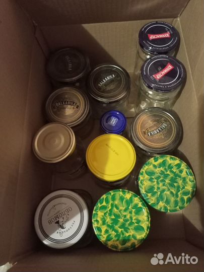 Банки стеклянные