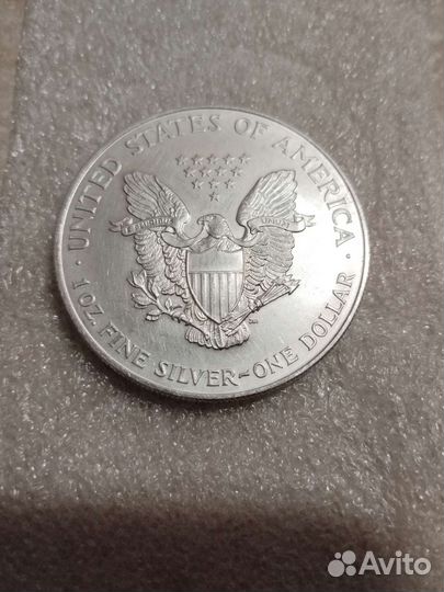 Монета серебро 1996