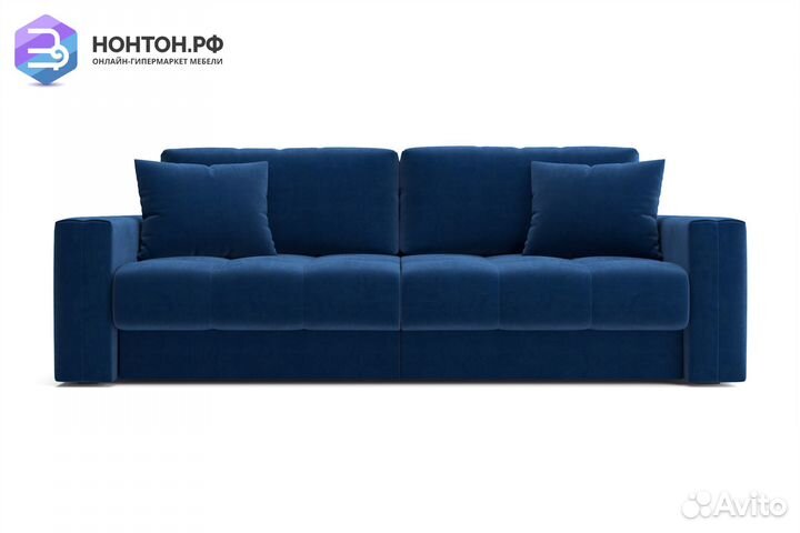 Диван тик-так Монарх темно-синий