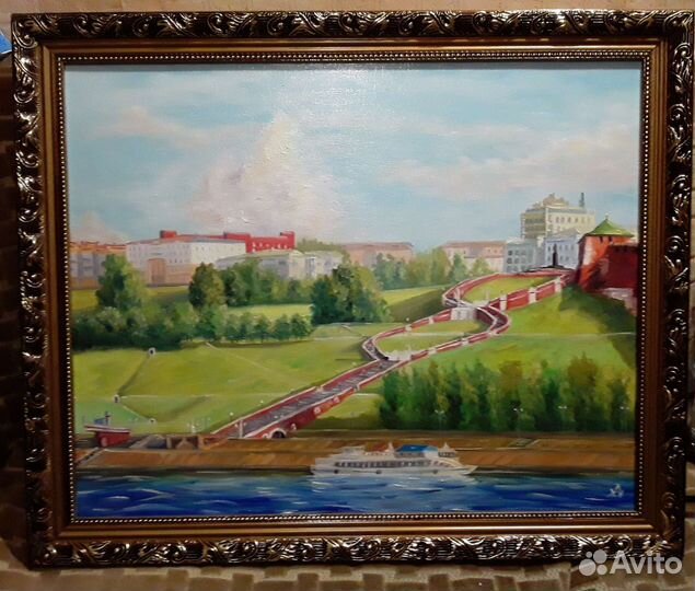 Продам картину с чкаловской лестницей