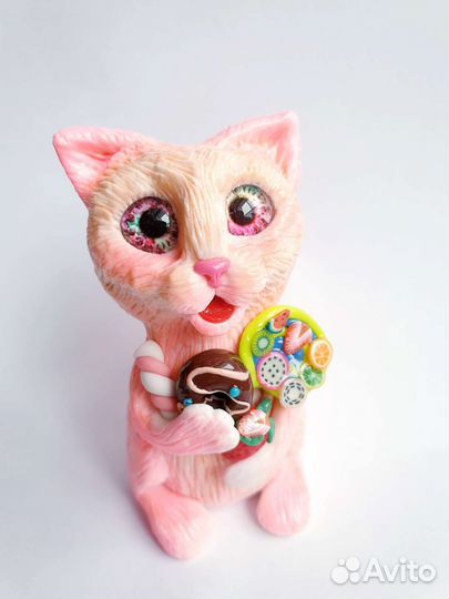 Сувенир интерьерная фигурка Кошечка