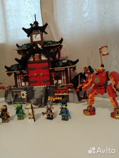 Лего Ниндзяго Храм Lego ninjago