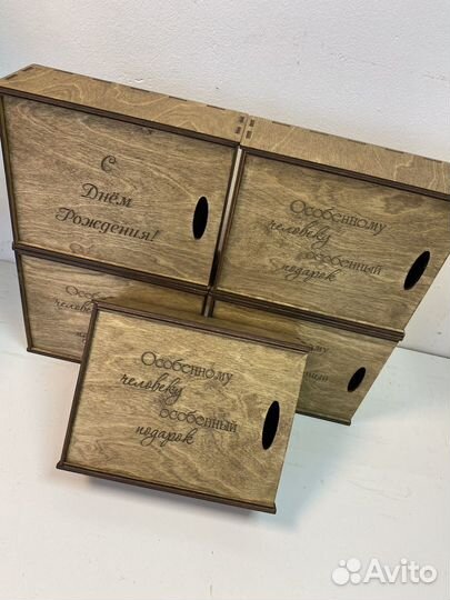 Лазерная резка и гравировка, изготовление коробок