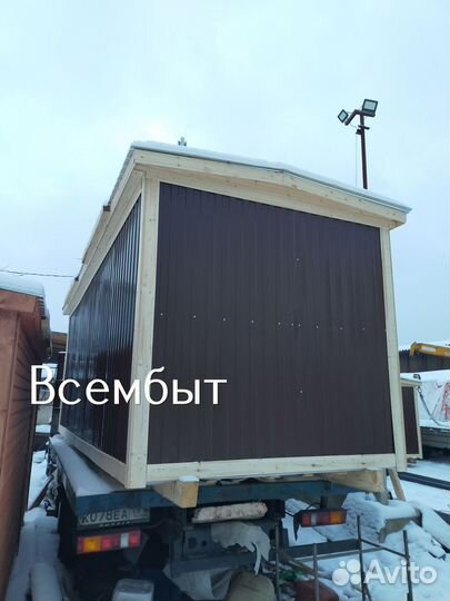 Бытовка 6 на 2 теплая для зимы